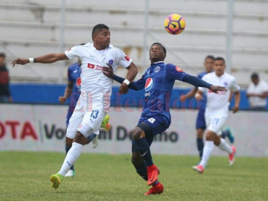 Olimpia venció 2-0 a Motagua en la semifinal de ida en el estadio Nacional