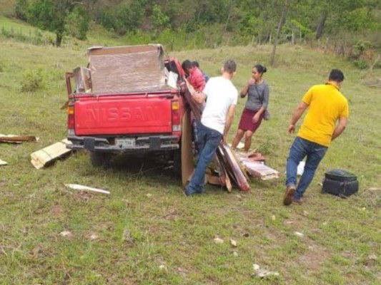 Volcamiento deja una mujer muerta y un herido en Marale, Francisco Morazán