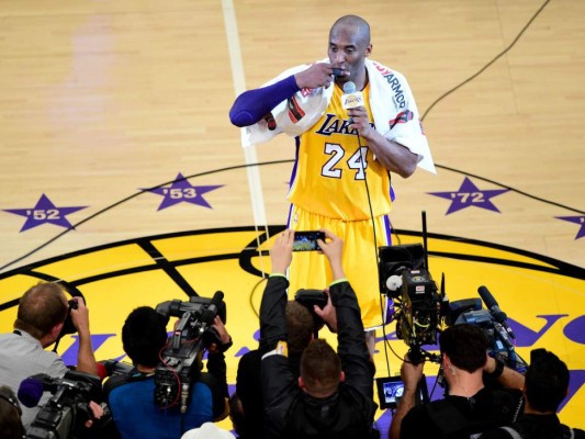 El adiós de las duelas de Kobe Bryant
