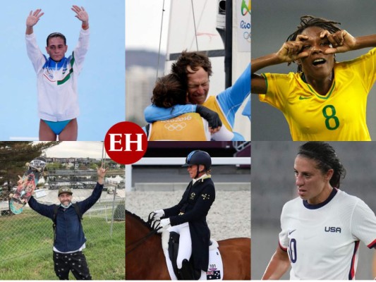 Los seis atletas más longevos de los Juegos Olímpicos de Tokio 2020&nbsp;&nbsp;