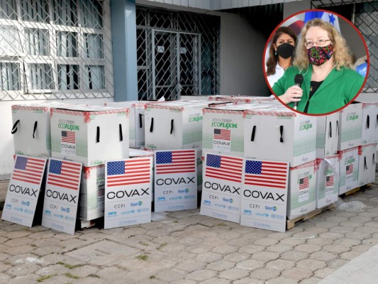 Estados Unidos dona 250,040 dosis de la vacuna Moderna a Honduras