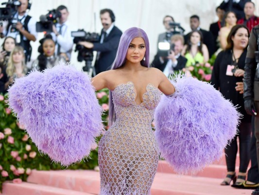 Kylie Jenner en la Gala del Instituto del Vestido del Museo Metropolitano de Arte para la inauguración de la exposición 'Camp: Notes on Fashion' en una fotografía de archivo del 6 de mayo de 2019. Fotos: Agencia AP.