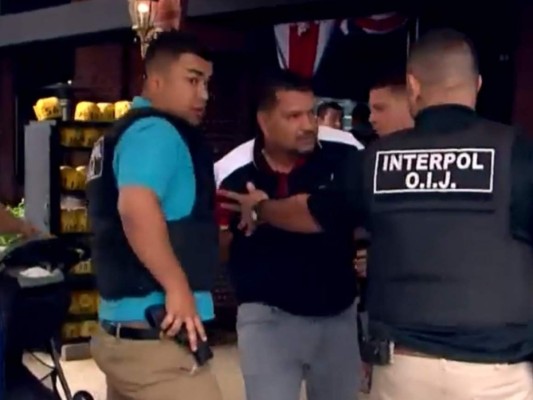 Detienen en Costa Rica a supuesto narco nicaragüense buscado en Estados Unidos