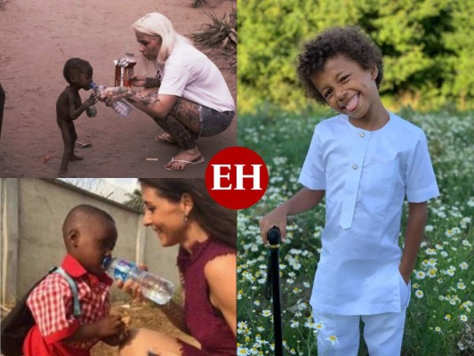 El impactante cambio físico de Hope, el niño rescatado de la calle en Nigeria