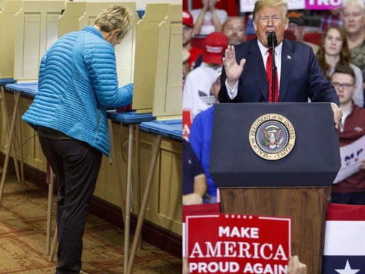 Estados Unidos le puso freno a Donald Trump en las elecciones de medio término