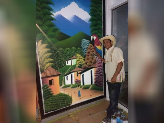 Pinceladas silenciosas con color y anhelo de superación