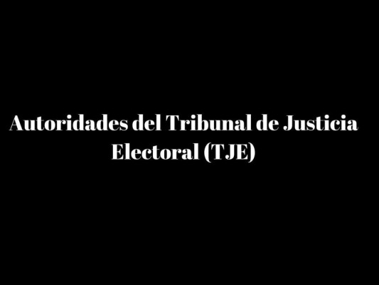 FOTOS: Ellos son los 15 nuevos directivos del CNE, TJE, IAIP y RNP