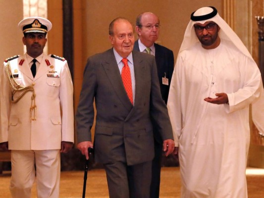 El rey Juan Carlos de España se encuentra en Emiratos Árabes Unidos&nbsp;&nbsp; &nbsp;