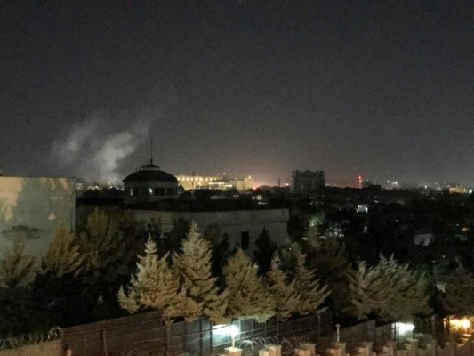 Cohete explota en embajada de EEUU en Afganistán&nbsp;&nbsp;