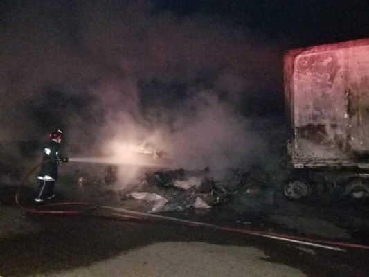 Los destrozos causados por accidente en Taulabé que deja luto en Honduras