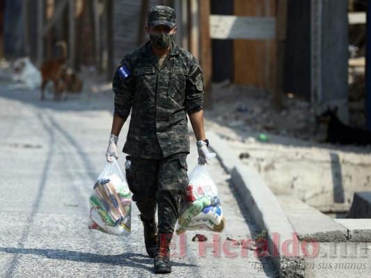 FOTOS: Entregan bolsa solidaria a vecinos de colonia Santa Isabel de la capital