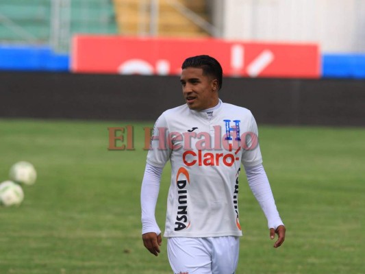 Buena vibra en el entrenamiento de este jueves en la selección de fútbol de Honduras
