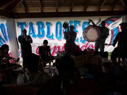 La escuela de hinchadas que compone para Argentina para el Mundial de Rusia&nbsp;&nbsp;