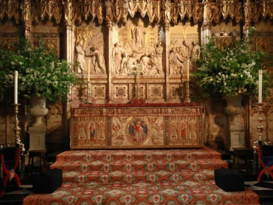 Así luce St George's Chapel, la iglesia en la que se casarán el príncipe Harry y Meghan