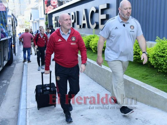 Fotos: Así fue la llegada del Atlanta United a San Pedro Sula