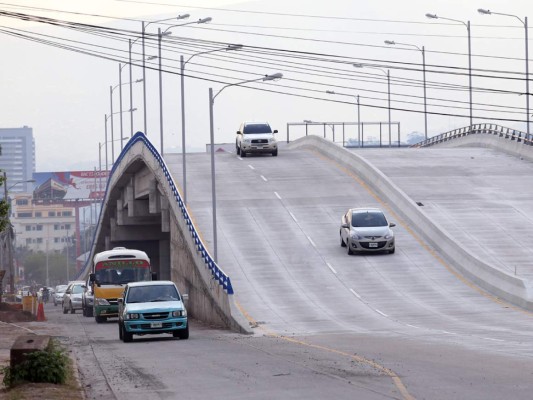 Habilitado el paso a desnivel de El Trapiche, valorado en L 117 millones