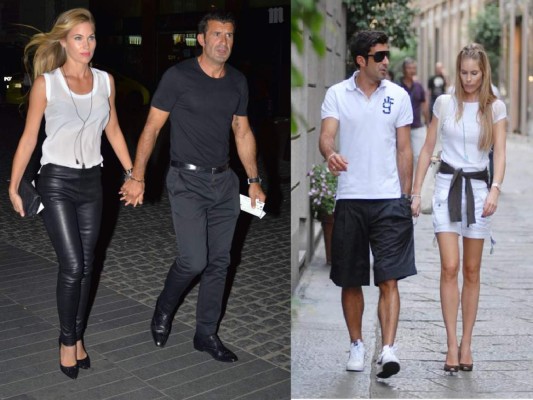 Las bellas esposas de los exgalácticos del equipo español Real Madrid