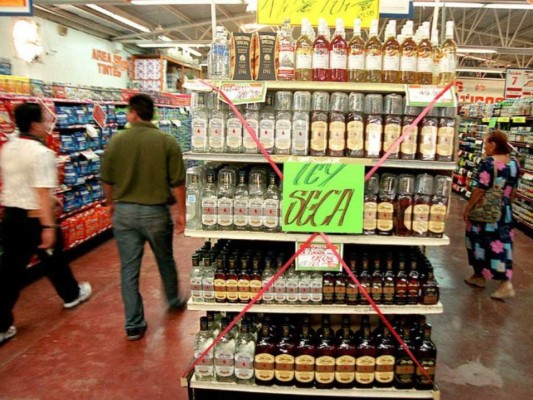 Establecen ley seca este 15 de Septiembre en la capital de Honduras