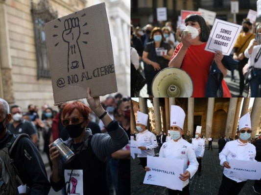 Protestas en Europa por las nuevas medidas para contener segunda ola (FOTOS)