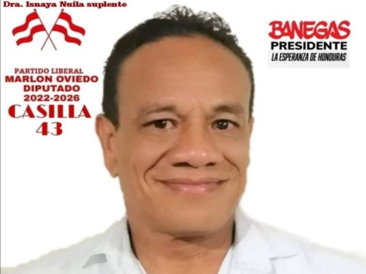 Rostros de precandidatos liberales que buscan convertirse en diputados de Francisco Morazán