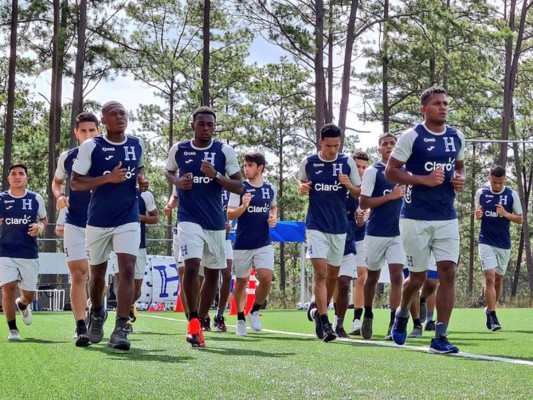 Selección de Honduras inició el microciclo de cara a la Copa Oro 2021