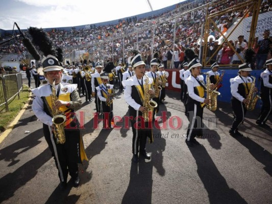 FOTOS: Las bandas que deleitaron a los hondureños este 15 de septiembre