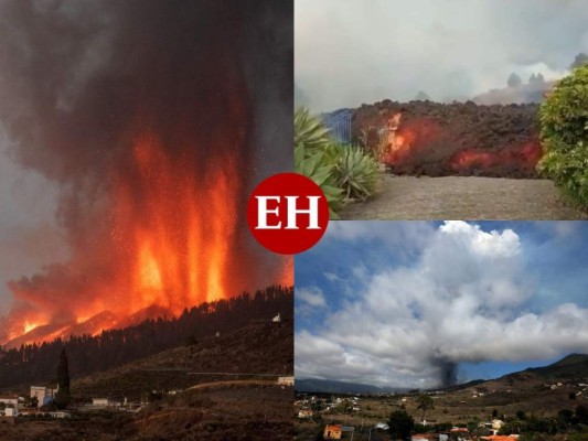 Los videos más impactantes de la erupción del volcán Cumbre Vieja en La Palma