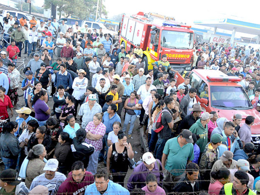 Incendio apocalíptico en penal de la región central de Honduras