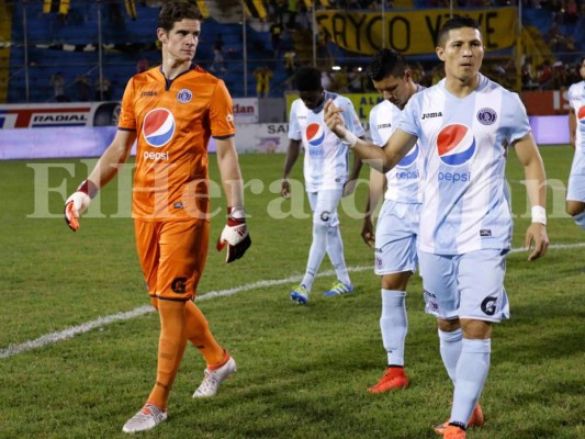 Así fue el debut de Jonathan Rougier con Motagua en el clásico ante Real España