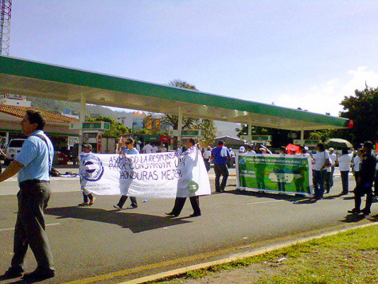 ¡Clamor de paz para toda Honduras!