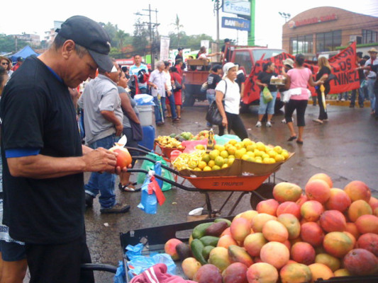 Las imágenes más curiosas de la celebración del Día del Trabajador en Honduras