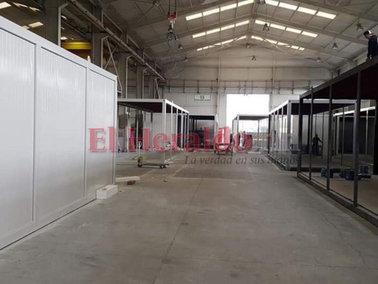 Así se fabricaron los contenedores de los hospitales móviles comprados por Invest-H