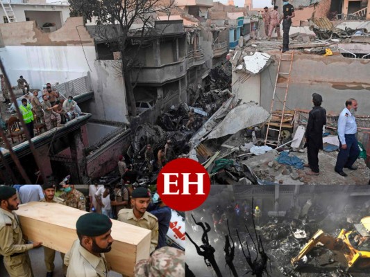'Había gritos por todas partes': Superviviente cuenta horror del accidente de avión en Pakistán (FOTOS)