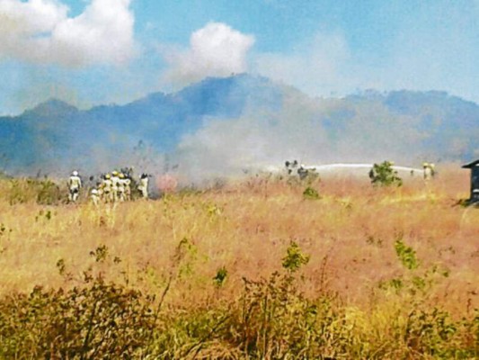 Controlan incendio en colonia Izaguirre