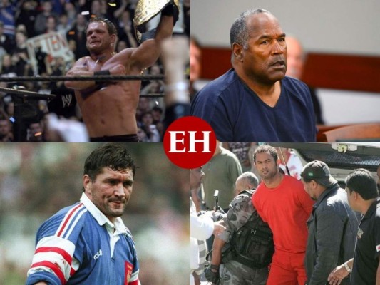 Dramáticas historias de famosos deportistas que se volvieron criminales