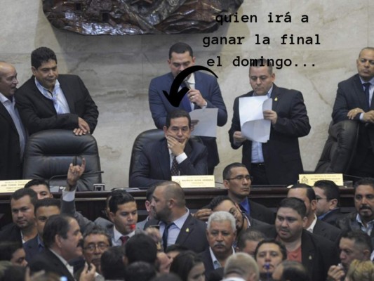 Los memes que dejó el zafarrancho entre nacionalistas y los de Libre en el Congreso Nacional