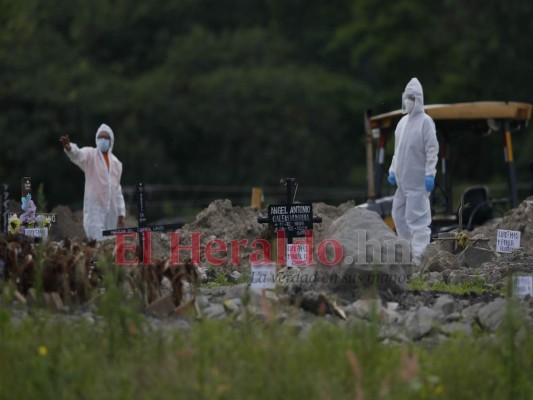 Las 15 imágenes del doloroso e inesperado adiós por el covid-19 en Honduras