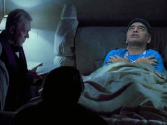 Diego Maradona es víctima de memes por su celebración en el triunfo de Argentina