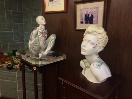 Obras de arte en porcelana
