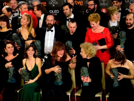 Lista completa de ganadores en los Premios Goya de España
