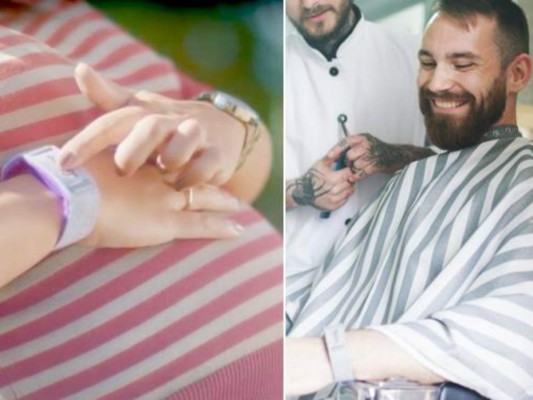 BabyBuzz, la pulsera que permite saber que se siente estar 'embarazado'