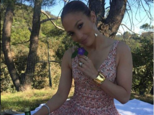 La selfie que comprueba el romance de Jennifer López con Alex Rodríguez