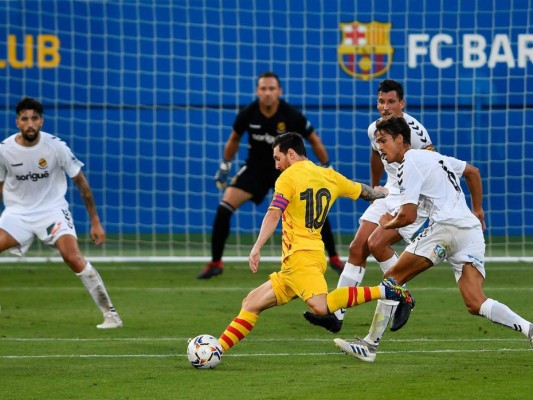 Barcelona ganó partido amistoso contra el Nastic