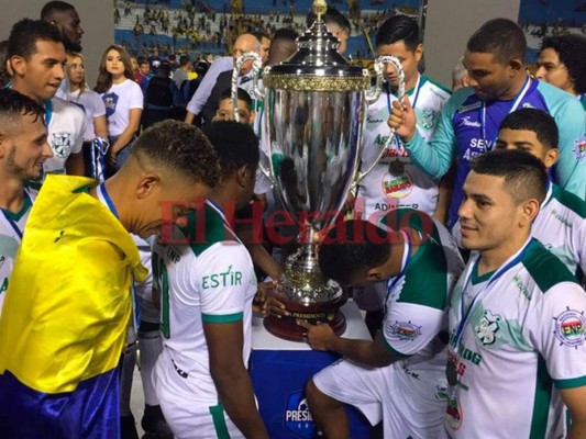 17 años después, Platense vuelve a ser campeón en Honduras