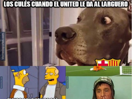 Los memes que dejó la victoria del Barcelona sobre Manchester United