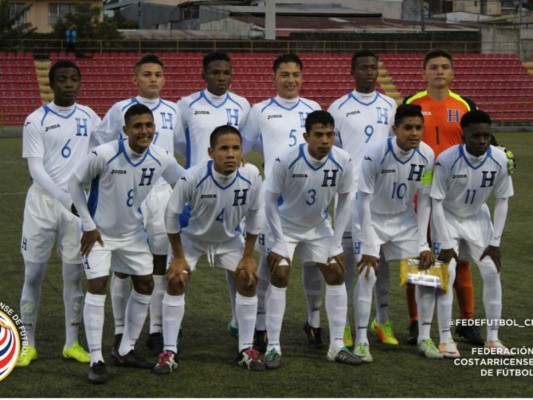 La Selección de Honduras sub 17 se mide a Nicaragua por un boleto al premundial