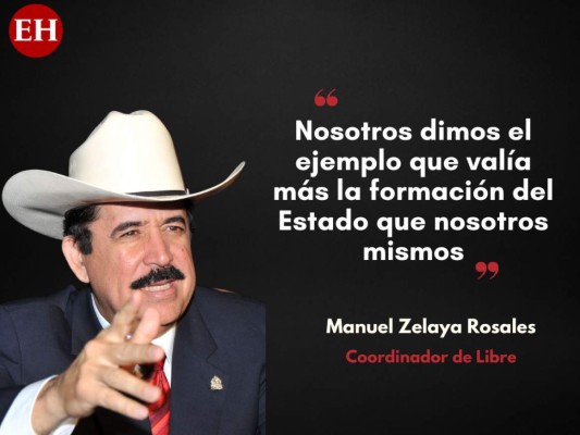 'Están tratando de dividir a Libre... déjenlos, que lo intenten': las frases de 'Mel' Zelaya tras acuerdo