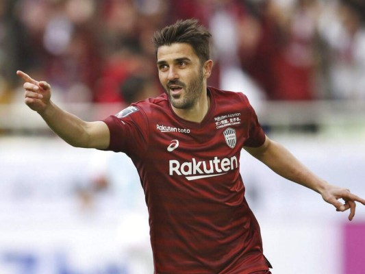 Delantero español David Villa se retirará del fútbol en Japón&nbsp;