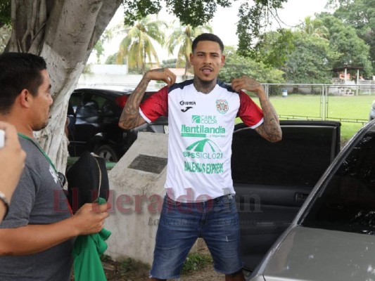 FOTOS: Entre risas y bromas, así fue la presentación de Henry Figueroa en Marathón
