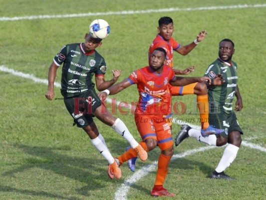 Marathón iguala 1-1 con los Lobos y se complica en la clasificación